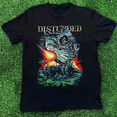 NEU DISTURBED - WAR TANK , Disturbed Band Fan Schwarz Alle Größen T-Shirt