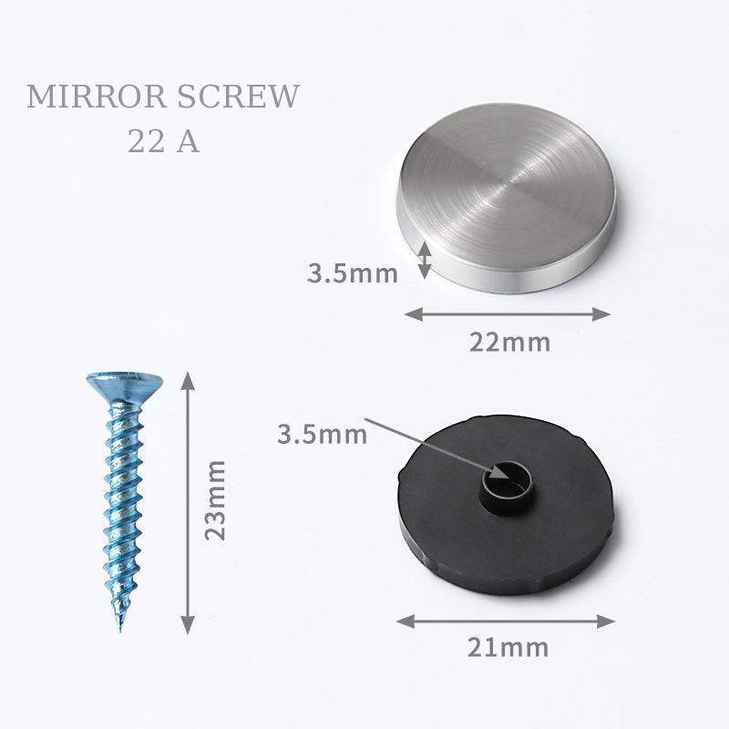 10 PC Advertisement nail stainless steel screws with decorative holes for decorative cover of ceramic tile acrylic glass