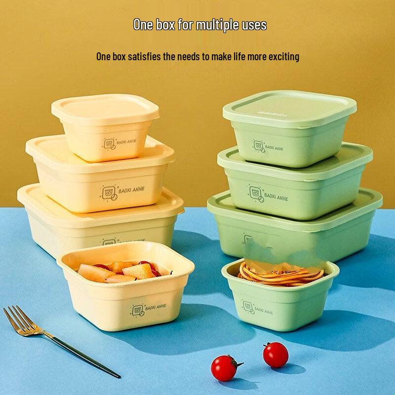 

ZISIZ 316L Stainless Steel Square Food Storage Container