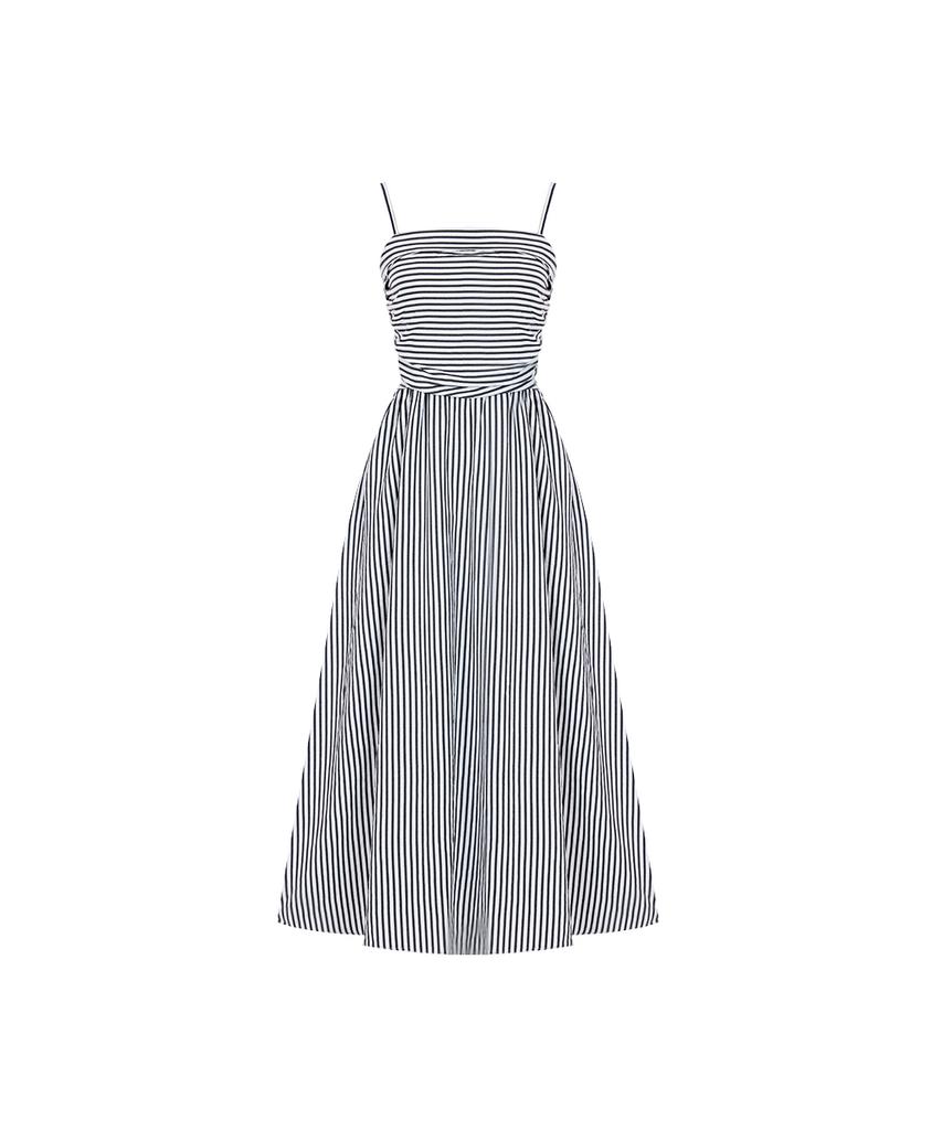 PAIGEFLYNN Smoke Banding Stripe Dress_P6Bop022C