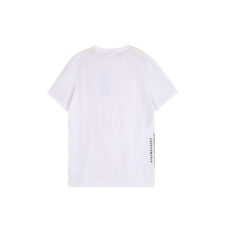 Adidas Originals Trefoil NMD Letter Logo Short Sleeve T-Shirt Men Tops White DX4206