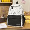 Schoolbag French Cream Wind Girl Cute Cartoon Backpack Primary and Secondary School Campus Versatile School Bag Children's Lightweight Small Backpack