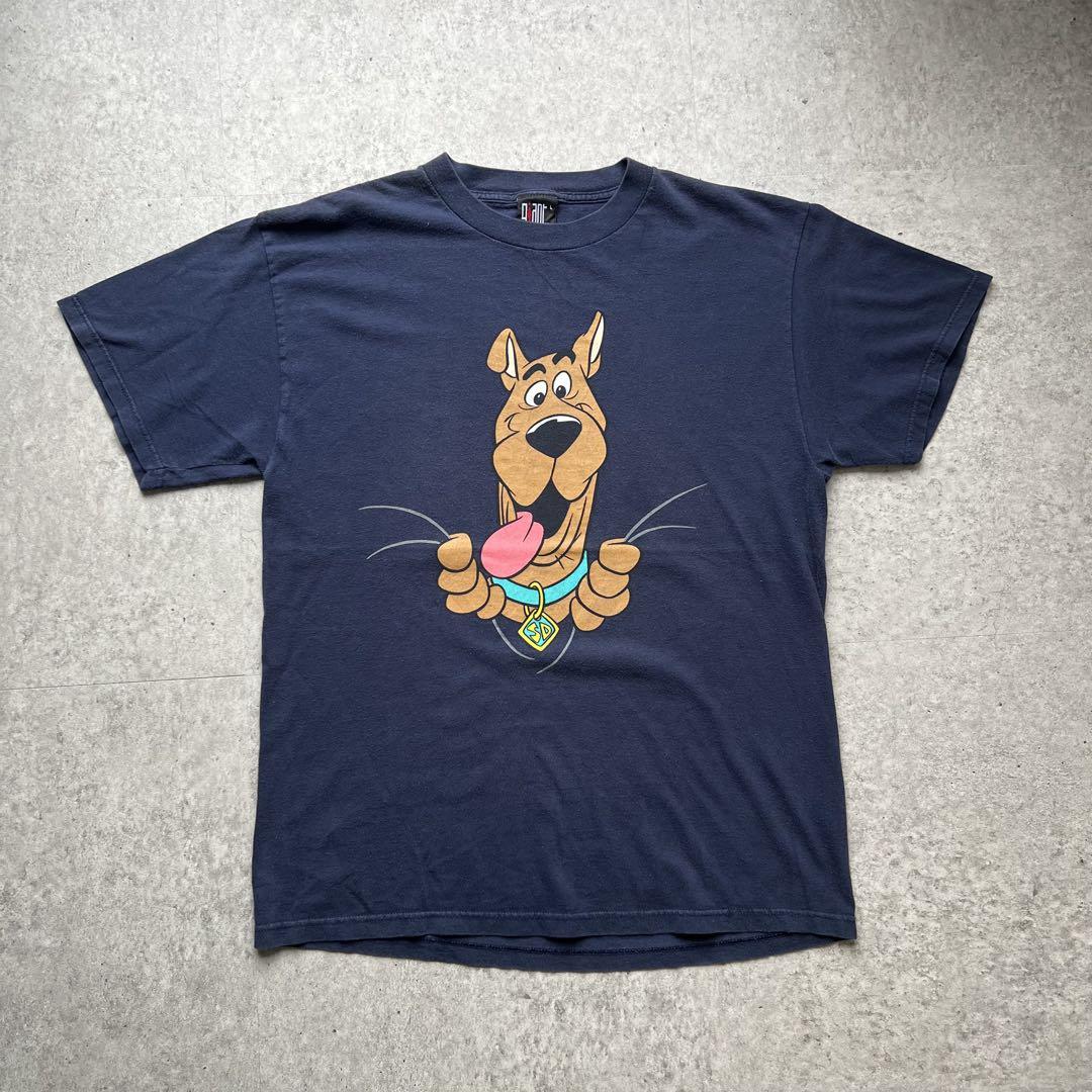 

[Б/У] Футболка 90-х GIANT с двухсторонним принтом Скуби-Ду, сделано в США