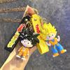 Cartoon Keychain Silicone Doll Key Pendant Car Bag Pendant Doll Machine Small Gift