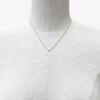Great TIFFANY&Co. Necklace By the Yard 1P Diamond Necklace around0.03ct AU750 Used