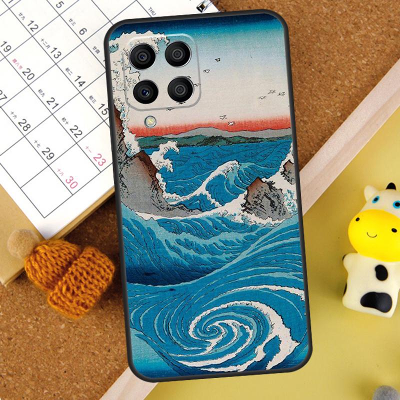 

Японский паб Волна Аниме Арт Чехол Для Samsung Galaxy M31 M51 M21 M12 M32 M52 M20 M13 M23 M33 M53 M14 M34 M54 M30s Чехол Samsung M34 5G