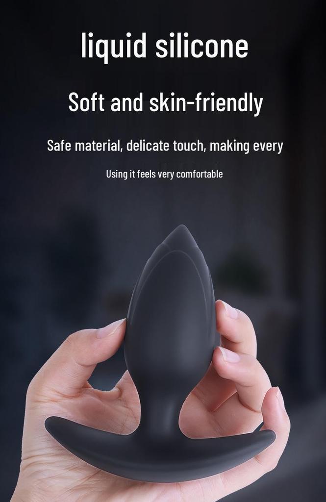 Magnetic Inflatable Butt Plug with Ball Bearings, Vibrating Anal Dilator for Men and Women - SM Erotic Product