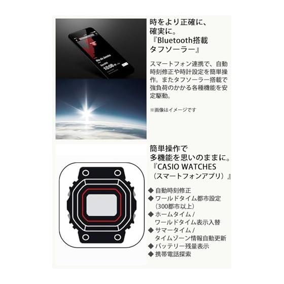 [Casio] G-Shock Watch [Domestic Genuine Product] G-STEEL Smartphone Link GST-B100D-1AJF Men's Silver