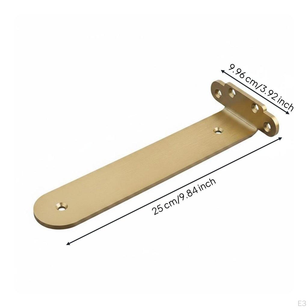 Stainless Steel Shelf Bracket Thickened Heavy Duty Wall Solid Construction Corner Brace