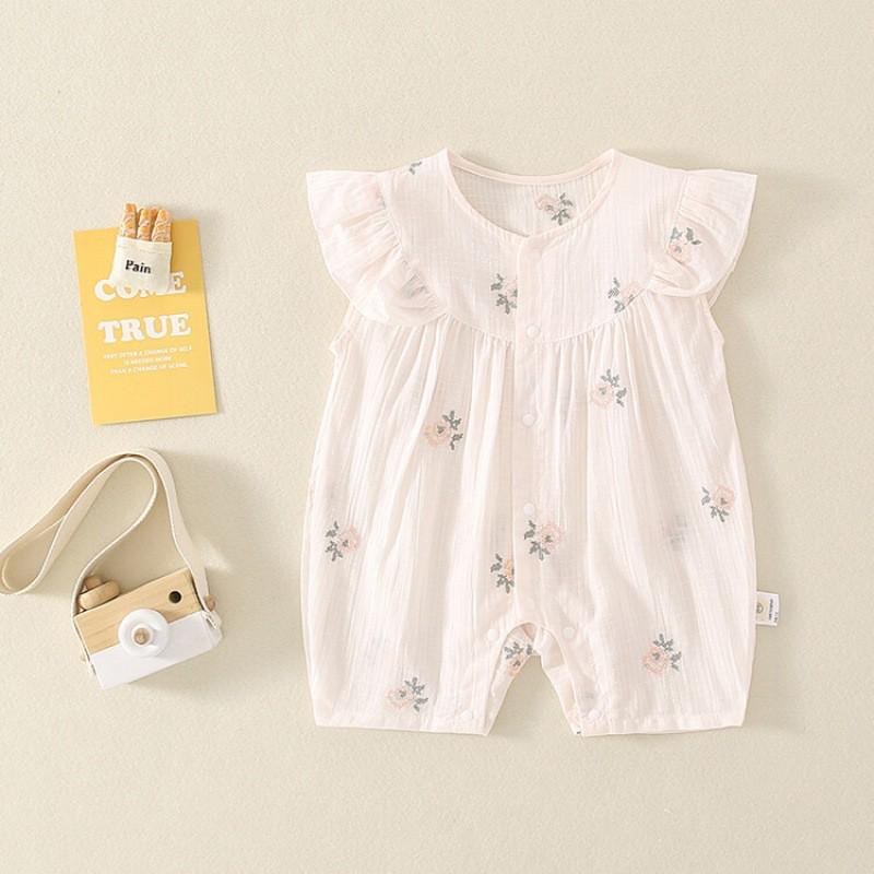 

Супер милый летний ромпер для новорожденных девочек – Идеально подходит для прогулок и ползания 66 cm