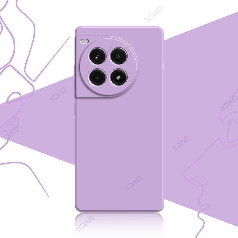 Mobile Phone Case for OnePlus Ace 3 Pro Ace3 3Pro 5G 360 Soft Luxury Square Liquid Silicone Back Cover One Plus Ace3Pro