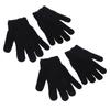 4PCS Hair Color Gloves Reusable Hair Dye Gloves Protection Oil Proof Profession Hair Bleach Gloves for Barbershop Black