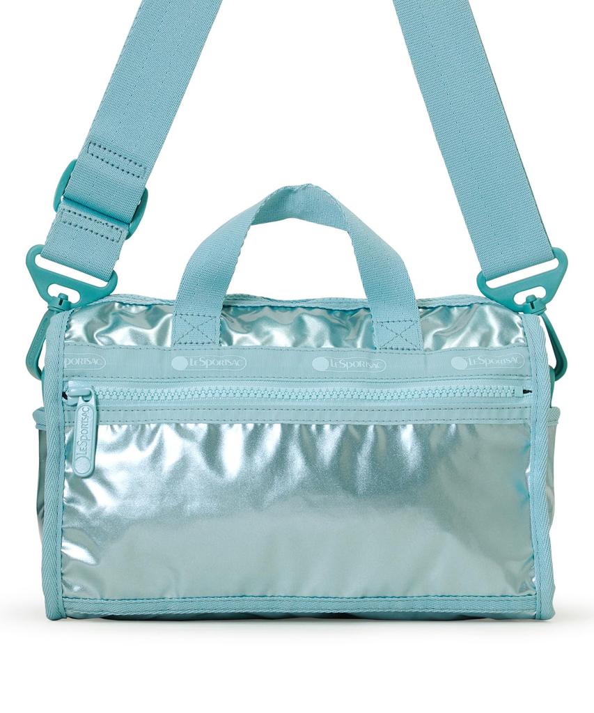 Shoulder Bag MINI DUFFEL CROSSBODY 1594 Aqua Blue Shine [LeSportsac] [Official] / /