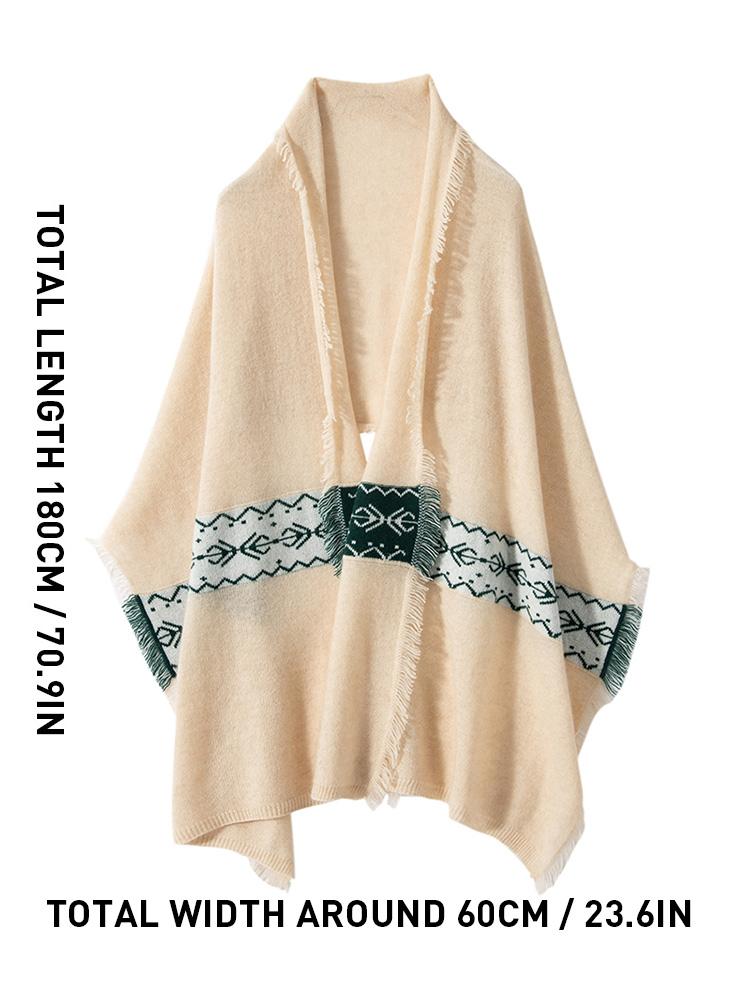 Wool Cashmere 35% Jacquard Tassels Wrap Shawl Scarf Pashmina Big Scarves Cashmere Women Autumn Winter Light-thin Men Wraps Hijab