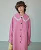 Wovement Multi Cookie Trench Coat Pink Wbdfct001Pk