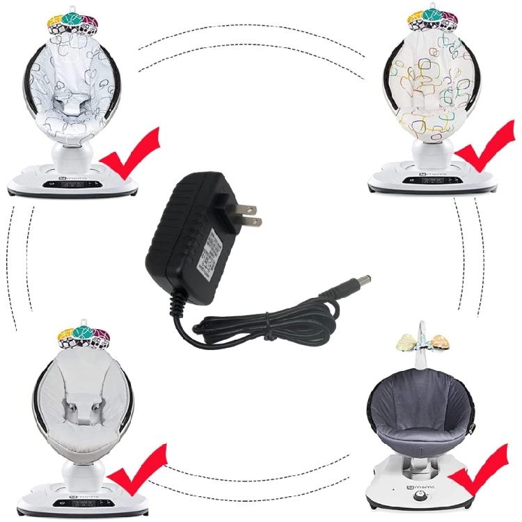 12V 3A Electric Infant Swing Power Charger Power Adapter Plug