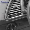 Real Soft Carbon Fiber Sticker For SEAT Ateca 5F 2016-2025 For Cupra Ateca 5F 2018-2025 LHD RHD Car Central Control Air Outlet