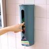 Dispenser Porta Sacchetti di Plastica da Parete Grande Capacità Estraibile Organizer per Sacchetti della Spesa per Armadietto della Cucina Stoccaggio Domestico