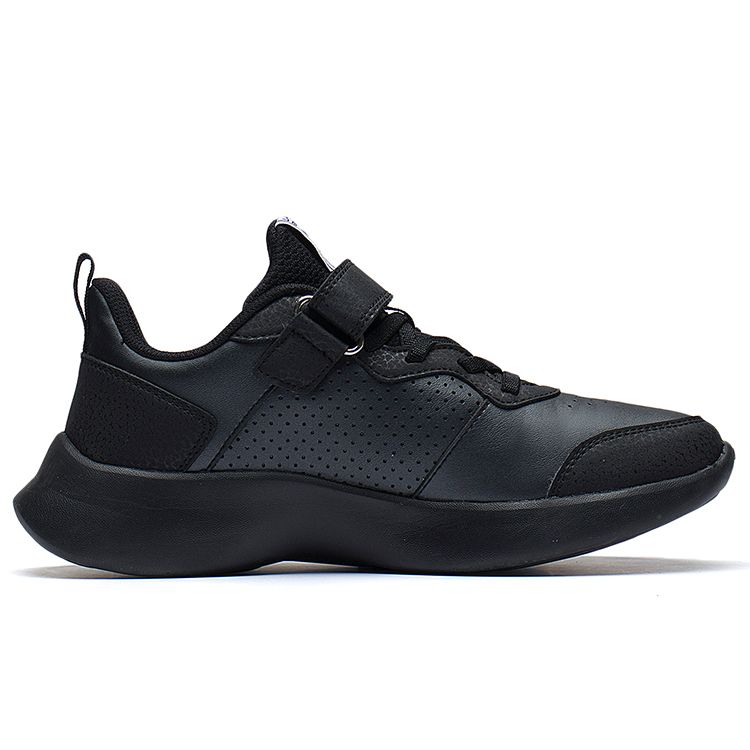 Li Ning Kids Sports Lifestyle Series Comfortable Lightweight Casual Shoes Kids Casual Shoes Black YKCS178-5