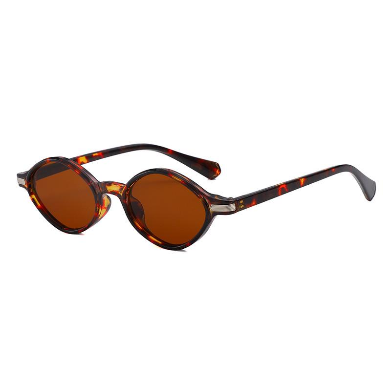 Trendy European-American INS Style Small Frame Sunglasses - Versatile UV Protection, High-End Look for Posing