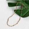 ZMZY Vintage Unique New Natural Stones Simple Choker Necklaces Women Beaded Collar Necklace Designer Jewelry Bijoux