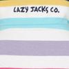 Lazy Jacks Childrens/Kids Striped Quarter Zip Sweatshirt