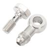 M8 X 1.25mm To AN4 Banjo Bolt Kit High Bearing Capacity Stainless Steel Banjo Bolt Fitting with Washer
