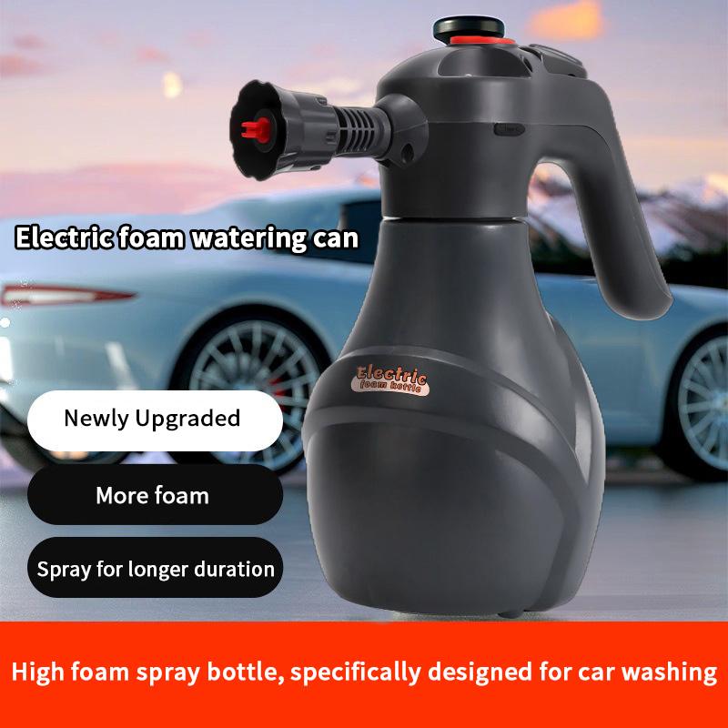 2L Electric Powerful Foam Sprayer Rechargeable Car Wash Cordless Foaming Spray Car Washer Gardening Watering Can Tools