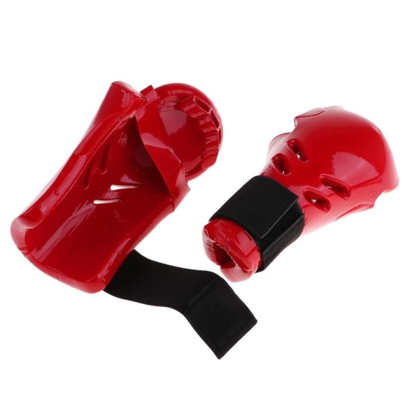 Karate Punching Boxing Gloves Kick Boxing Protectors Mitts Kids Child Taekwondo Parring Gloves Martial Arts Protectors
