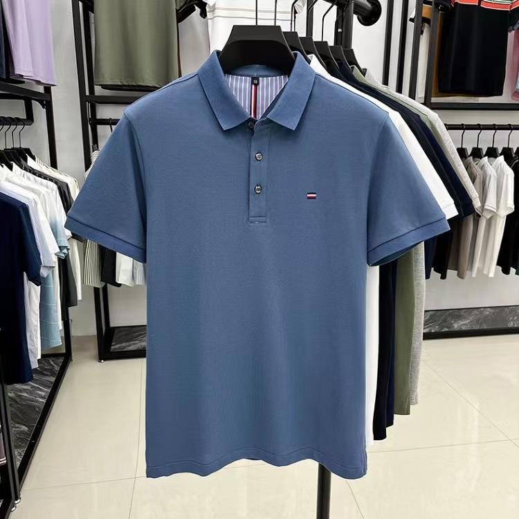 Men's 2026 Summer Casual Polo with Turn-Down Collar - Short-Sleeve Shirt