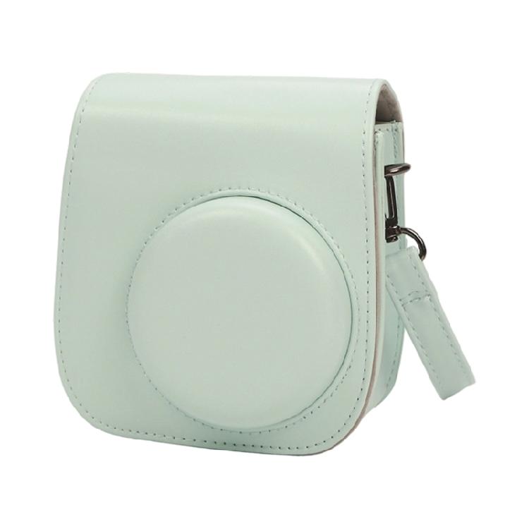Lightweight Protective Case PU Leather Camera Case Wear Resistant Solid Color Protective with Shoulder Strap for Mini 12