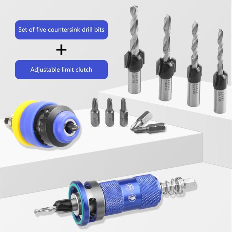 High Hardness Alloy Countersink Drill Bit With Depth Control Semi Automatic Operation for Efficient Drilling