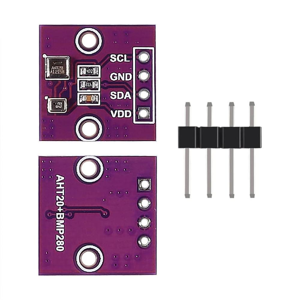 AHT20+BMP280 2 In 1 Temperature Humidity Air Pressure Module High-Precision Digital Temperature and Air Pressure Sensor