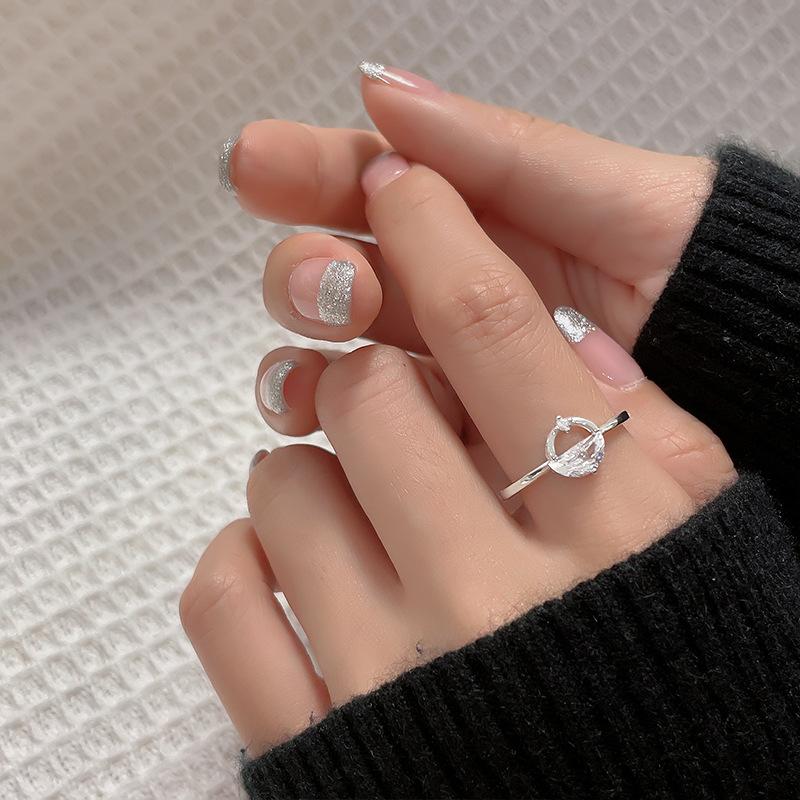 Lindon Klassischer Zirkonring aus Kupferlegierung, Damenschmuck, Hochzeitsversprechen, Partygeschenk