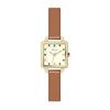 Second-hand Diamond-encrusted Small Square Watch Casual Student Commuting Niche Quartz Watch Daily Simple Belt Watch for Women