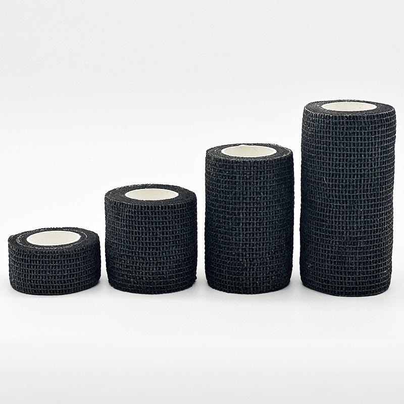 

Эластичные бинты для домашних животных и спорта: Самоклеящиеся ремешки для запястий и лодыжек 10cm*4.5m чёрный