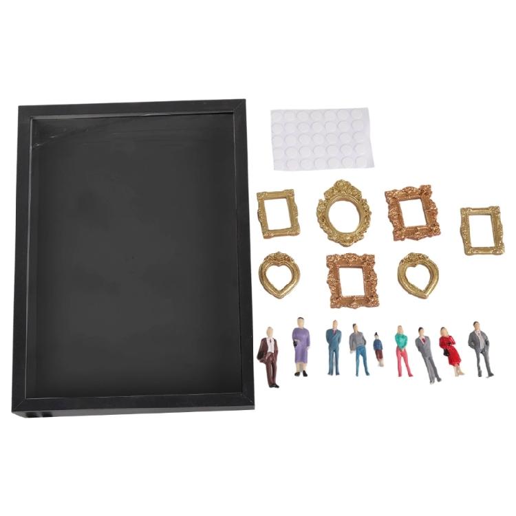 Unique Family Memory Photo Box Set Miniature Museums Photo Frame with Decorative Type