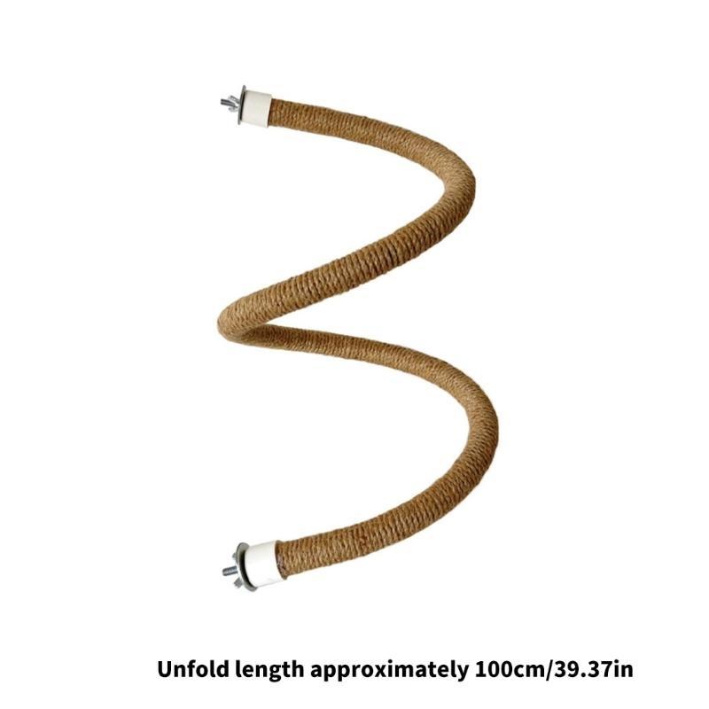 Pet Bird Perch Swing Rod Teeth Grinding Chew Toy for Teeth Grinding Fun Play for Budgies Parrot Accessories high quality