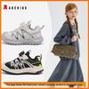 AB Kids 2025 Winter Children's Leather Sports Shoes: Warm, Velvet-Lined Casual Sneakers for Boys and Girls