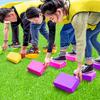 Children'S Adult Group Building Game Props Fun Sports Outdoor Expansion Touch Stone Crossing The River Brick Balance Training
