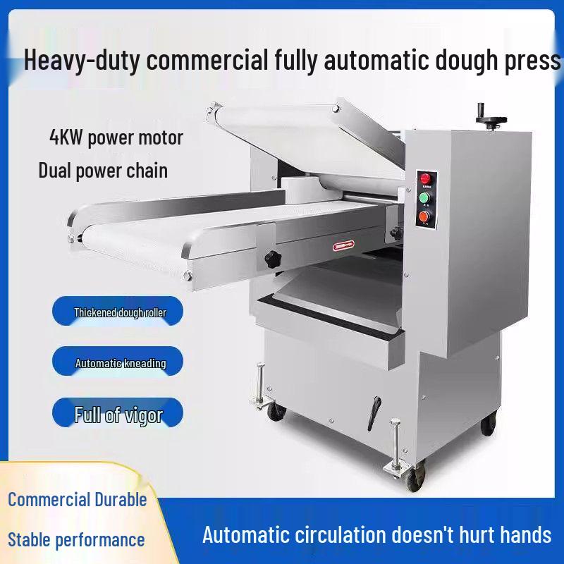 Commercial Automatic 350500 Dough Kneading & Pressing Machine for Baozi & Mantou, Multifunctional Stainless Steel