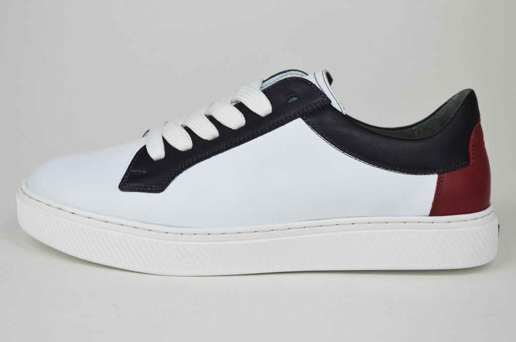 Trampki męskie ikos 16692 40 Biała skóra