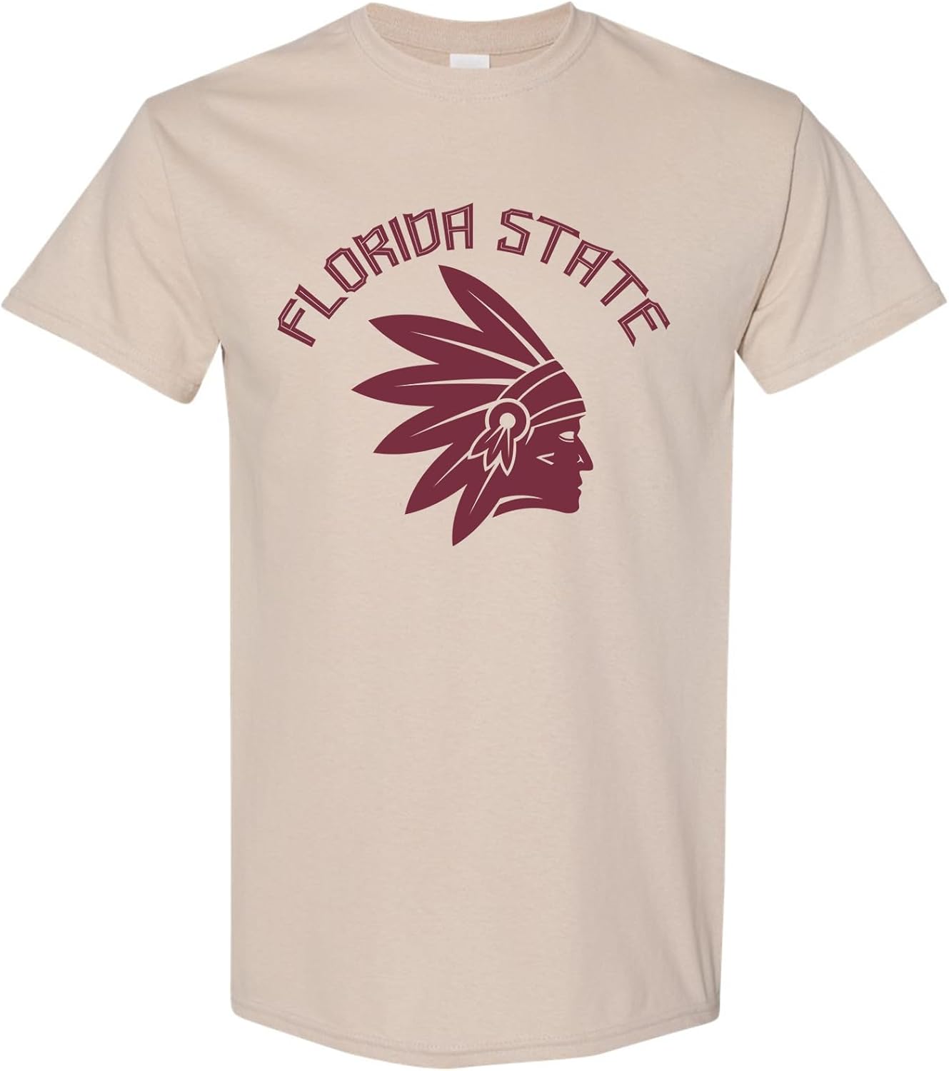 

Florida State Sports Fan Shirt Native Head Graphic Tee Vintage Style College Football Game Day T-Shirt Unisex 5XL різнокольоровий
