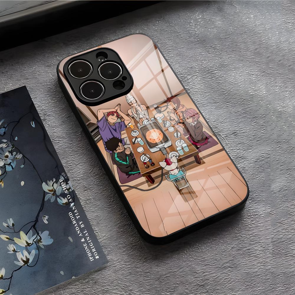 D-Dan D-Da Daa Phone Case For IPhone 17 Air 16 E Pro Max 15 14 13 Mini 12 Pro 11 Max Plus Black Glass Cover