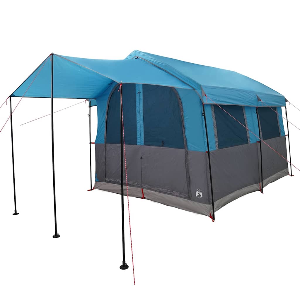 Family Tent for 4 Persons Blue and Grey 324 x 255 x 230 cm