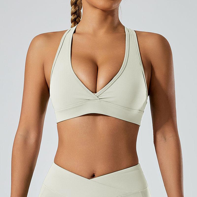 Sexy Nude Yoga Sports Bra For Outdoor Wear, Running, Beautiful Back, Fitness, Tight Fitting Yoga Sports Bra For Women