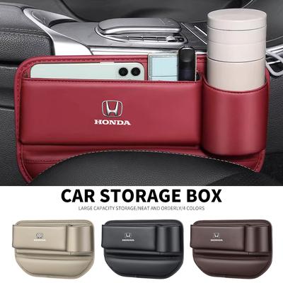 Car Seat Gap Organizer Storage Box Pocket For Civci FIT CRV Accord Jazz HRV Dio Stepwgn Prelude Odyssey City CRX Pilot