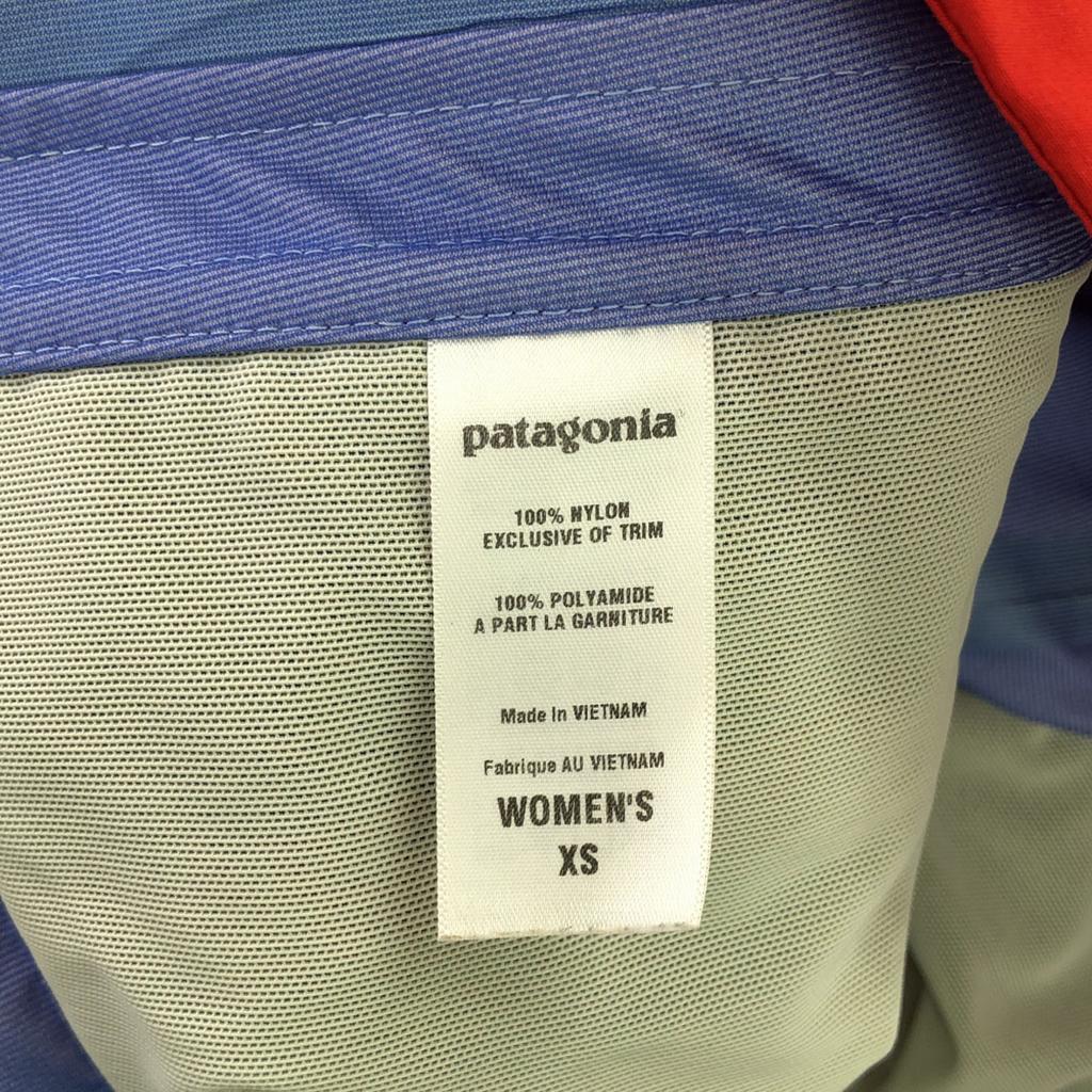 Patagonia Logo Print Stretch Elements Jacket XS Red Outdoor 83242F9 Women Used