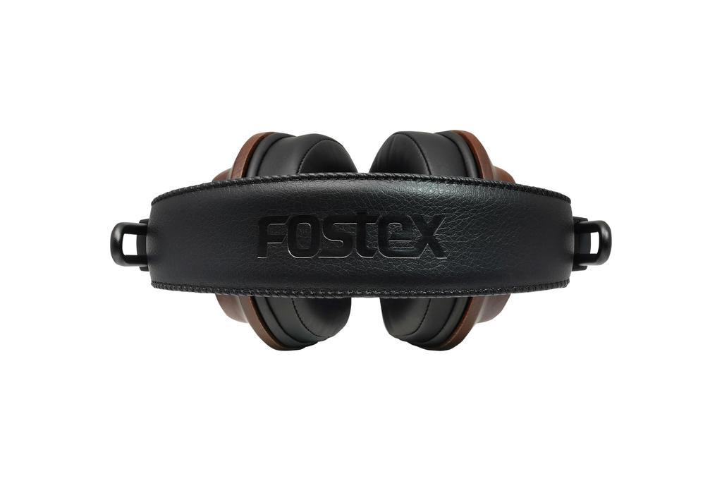 FOSTEX T60RPmk2 Semi-Open Dynamic Premium Headphones, Solid Black Walnut Wood with Built-in Planar Diaphragm RP Driver