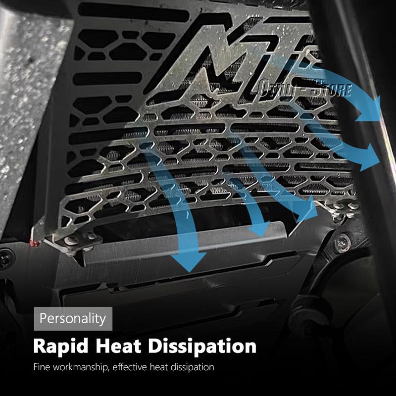 Motorcycle Accessories For CFMOTO 800 MT 800 Mt 800MT 800mt Radiator Guard Grille Protector Cover Black 2021 2022 2023